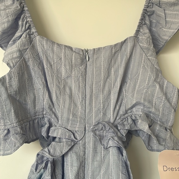 Cut Out Ruffle Dress - Picture 5 of 5